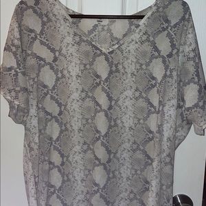 entro snakeskin shirt